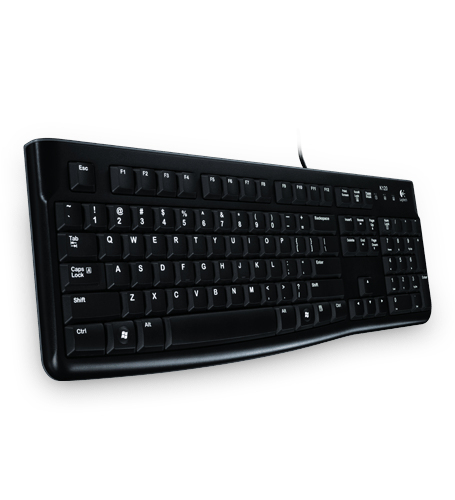 Logitech K120 for Business schwarz Tastatur&comma; Layout&colon; Ukrainisch