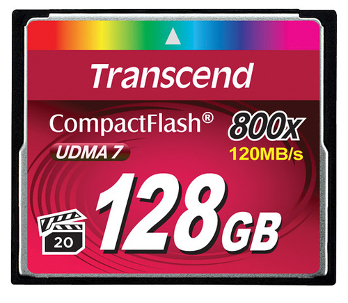 Transcend 128GB 800x CF