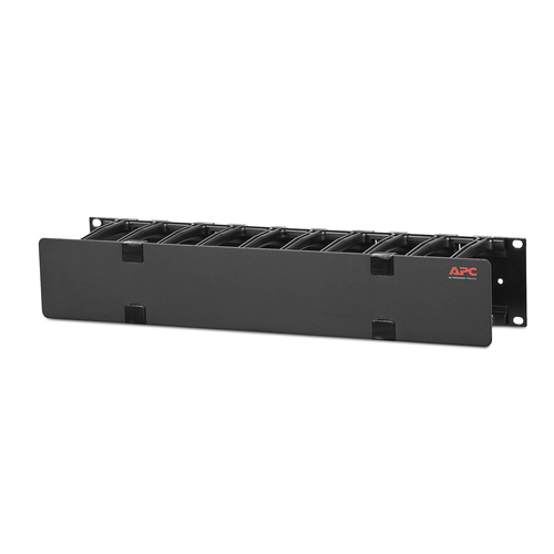 APC Horizontaler Kabelmanager, 2 HE x 4 Zoll (10,16 cm) Tiefe, Einseitig mit Abdeckung APC Horizontaler Kabelmanager, 2 HE x 4 Zoll (10,16 cm) Tiefe, Einseitig mit Abdeckung