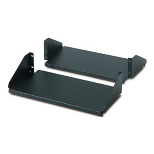 APC Doppelseitiger&comma; fester Fachboden f&uuml;r 2-Pfosten-Rack&comma; 113 kg&comma; schwarz
