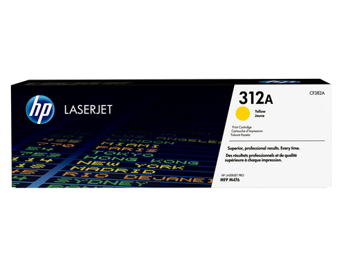 HP 312A Yellow Original LaserJet Toner Cartridge, gelb HP 312A Yellow Original LaserJet Toner Cartridge, gelb