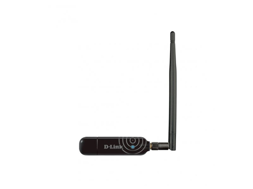 D-Link DWA-137&comma; WLAN&comma; Wi-Fi 4 &lpar;802&period;11n&rpar;&comma; schwarz