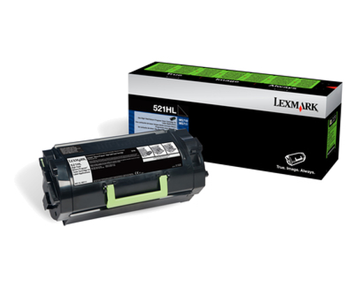 Lexmark 520HAL, original, schwarz, Toner Lexmark 520HAL, original, schwarz, Toner