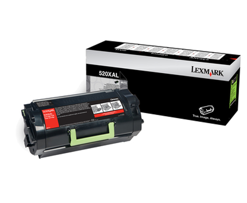 Lexmark 520XAL, original, schwarz, Toner Lexmark 520XAL, original, schwarz, Toner