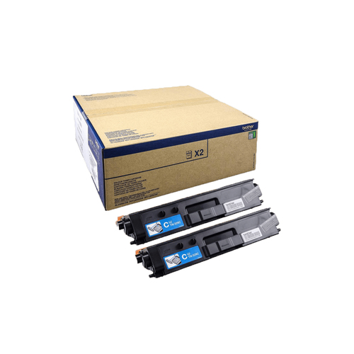 Brother TN-329CTWIN, original, cyan, Toner Brother TN-329CTWIN, original, cyan, Toner