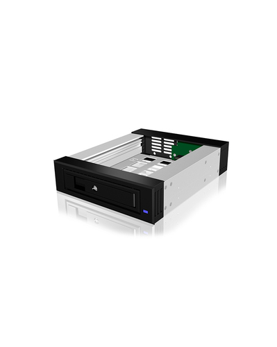ICY BOX Carrier IB-129SSK-B&comma; 6 Gbit&sol;s&comma; aluminium&comma; schwarz&comma; HDD-Geh&auml;use