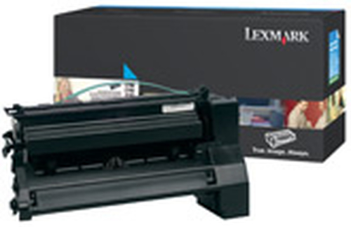 Lexmark C780H2CG&comma; original&comma; cyan&comma; Toner