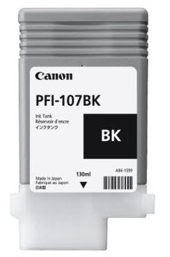 Canon PFI-107BK, original, schwarz, Tinte Canon PFI-107BK, original, schwarz, Tinte