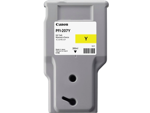 Canon PFI-207 Y, original, gelb Canon PFI-207 Y, original, gelb