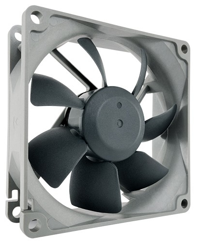 Noctua NF-R8 redux-1800 PWM, schwarz, grau, Lüfter, 80x80x25mm, 1800rpm, 17,1 dB, 1,41 mmH2O, 4-polig Noctua NF-R8 redux-1800 PWM, schwarz, grau, Lüfter, 80x80x25mm, 1800rpm, 17,1 dB, 1,41 mmH2O, 4-polig