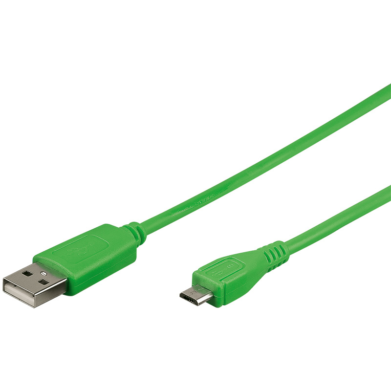 1,0m USB 2.0-Kabel TypA auf TypB micro