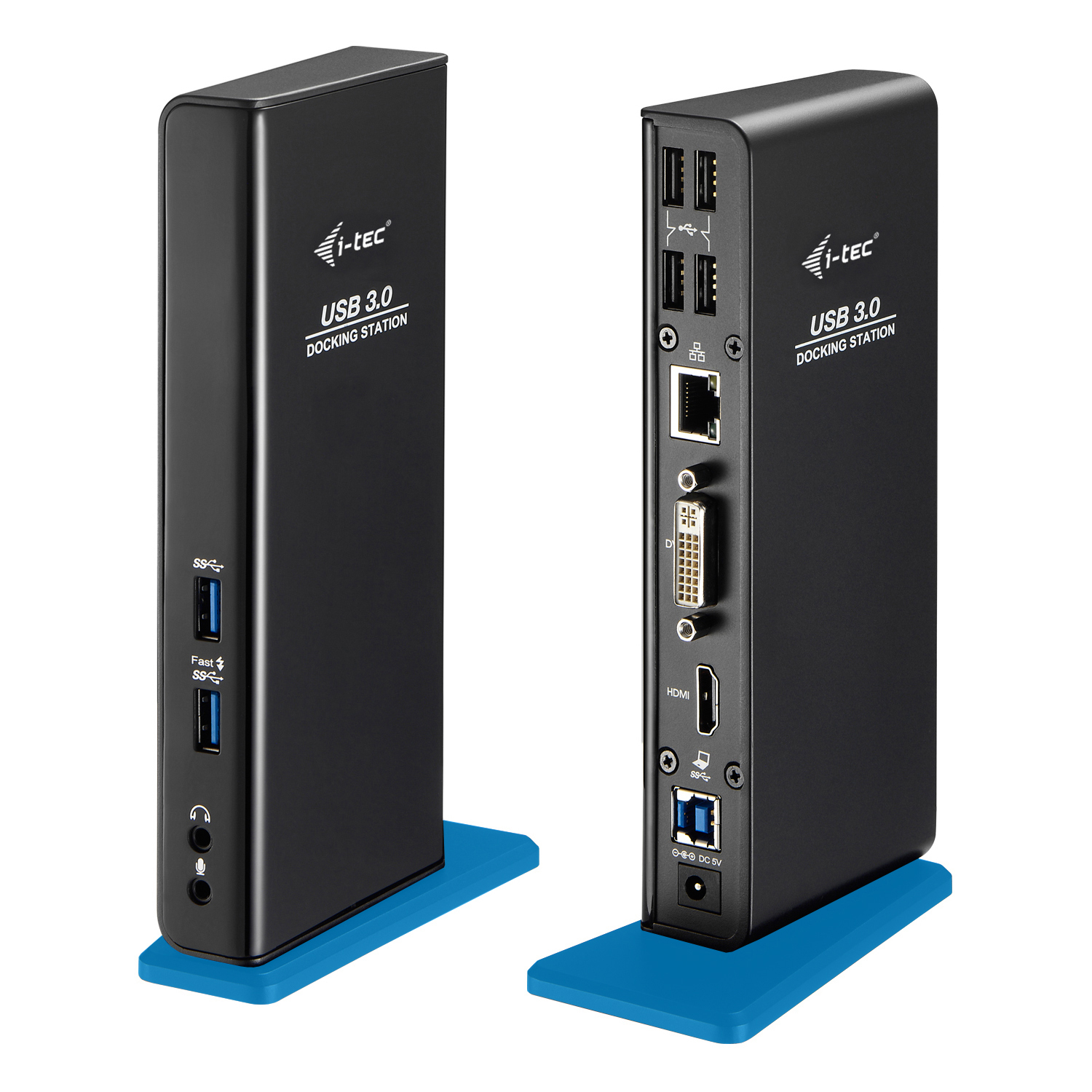 i-tec USB 3&period;0 Dual Docking Station