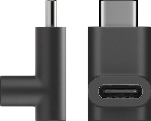 Adapter USB-C&trade; auf USB-C&trade; 90&deg;&comma; schwarz USB-C&trade;-Buchse &gt; USB-C&trade;-Stecker