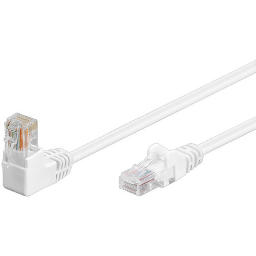 2m Patchkabel Cat5e, U/UTP, weiß, Goobay 2m Patchkabel Cat5e, U/UTP, weiß, Goobay
