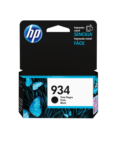 HP 934 Black Original Ink Cartridge, schwarz, Tinte HP 934 Black Original Ink Cartridge, schwarz, Tinte