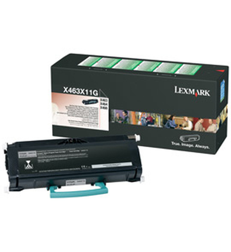 Lexmark X463X11G, original, schwarz, Toner Lexmark X463X11G, original, schwarz, Toner