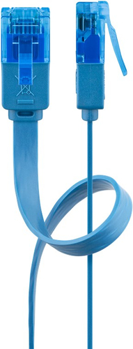 3m Patchkabel Cat6a, U/UTP, blau, Kupfer, Goobay 3m Patchkabel Cat6a, U/UTP, blau, Kupfer, Goobay