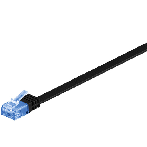 3m Patchkabel Cat6a, U/UTP, schwarz, Goobay 3m Patchkabel Cat6a, U/UTP, schwarz, Goobay