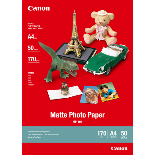 Canon MP-101 mattes Fotopapier A4 &ndash; 50 Blatt