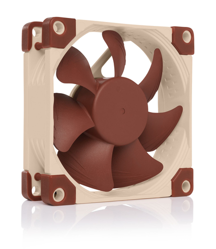 Noctua NF-A8 PWM&comma; beige&comma; braun&comma; L&uuml;fter&comma; 25x80x80mm&comma; 450-2200rpm&comma; 55&comma;5 m&sup3;&sol;h&comma; 17&comma;7 dB
