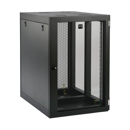 Tripp Lite SRW18UHD SmartRack hochbelastbarer 18-HE-Schrank mit flachem Profil&comma; Rack-Geh&auml;use und Wandhalterung