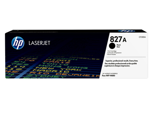 HP 827A Black Original LaserJet Toner Cartridge, original, schwarz, Toner HP 827A Black Original LaserJet Toner Cartridge, original, schwarz, Toner