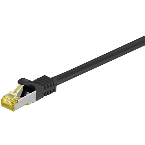 5m Patchkabel Cat7, S/FTP, schwarz, Goobay 5m Patchkabel Cat7, S/FTP, schwarz, Goobay