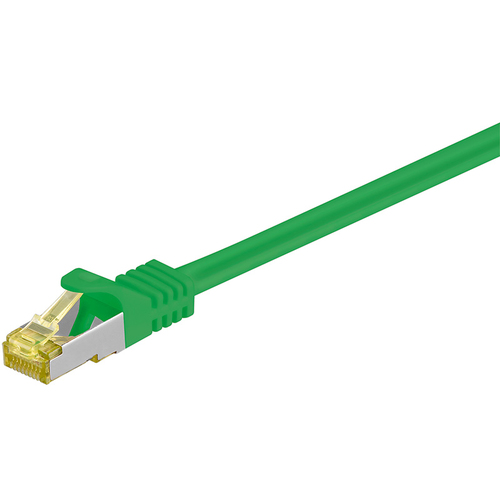 10m Patchkabel Cat7&comma; S&sol;FTP&comma; gr&uuml;n&comma; Goobay