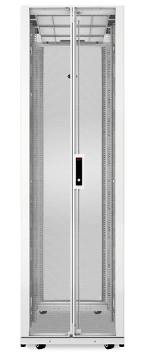 APC NetShelter SX Gehäuse mit weißen Seitenteilen, 42 HE, 750 mm breit x 1200 mm tief APC NetShelter SX Gehäuse mit weißen Seitenteilen, 42 HE, 750 mm breit x 1200 mm tief