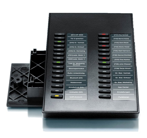 Auerswald COMfortel Xtension300 IP-Add-On-Modul Schwarz 30 Tasten