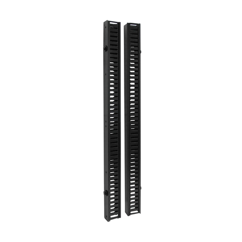Tripp Lite SRCABLEDUCTVRT SmartRack vertikale Kabelführung 1,83 m - Doppelfingerkanal mit Abdeckung und werkzeuglose Montage Tripp Lite SRCABLEDUCTVRT SmartRack vertikale Kabelführung 1,83 m - Doppelfingerkanal mit Abdeckung und werkzeuglose Montage