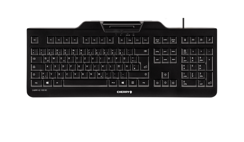 CHERRY KC 1000 SC schwarz Tastatur, Layout: US Englisch, mechanisch CHERRY KC 1000 SC schwarz Tastatur, Layout: US Englisch, mechanisch