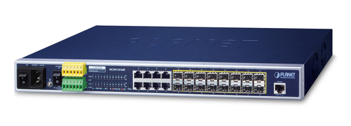 PLANET MGSW-24160F L2+ Managed Switch, 8x RJ-45, Backplane: 48 Gbit/s, PoE PLANET MGSW-24160F L2+ Managed Switch, 8x RJ-45, Backplane: 48 Gbit/s, PoE