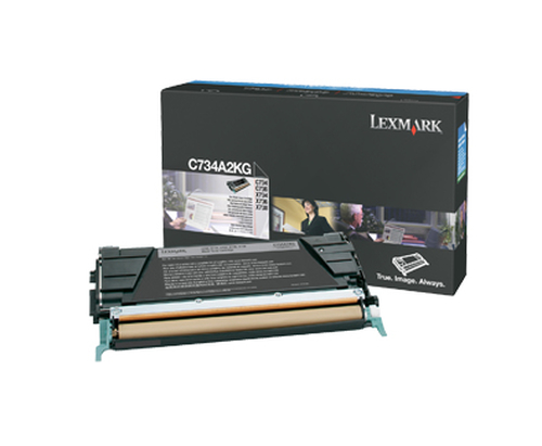 Lexmark C734A2KG, original, schwarz, Toner Lexmark C734A2KG, original, schwarz, Toner