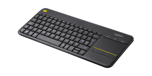 Logitech K400 Plus schwarz Tastatur, Layout: Spanisch Logitech K400 Plus schwarz Tastatur, Layout: Spanisch