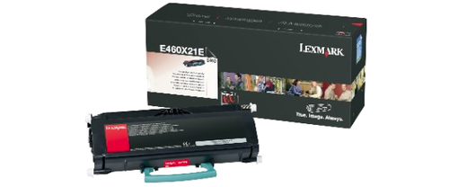 Lexmark E460X21E, original, schwarz, Toner Lexmark E460X21E, original, schwarz, Toner