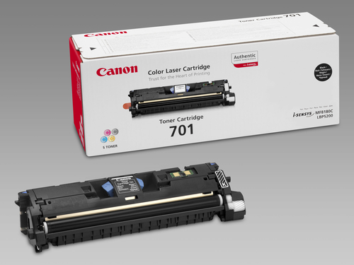 Canon 701, original, schwarz, Toner Canon 701, original, schwarz, Toner