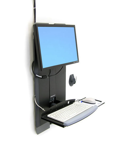 Ergotron StyleView Vertical Lift, High Traffic Areas Ergotron StyleView Vertical Lift, High Traffic Areas