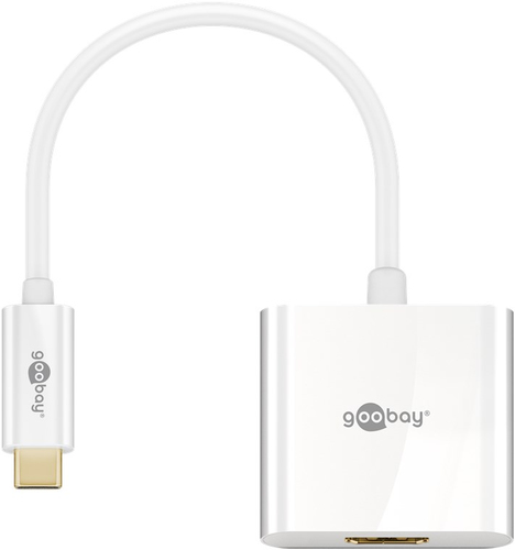 USB-C™-Adapter HDMI, weiß USB-C™-Stecker USB-C™-Adapter HDMI, weiß USB-C™-Stecker