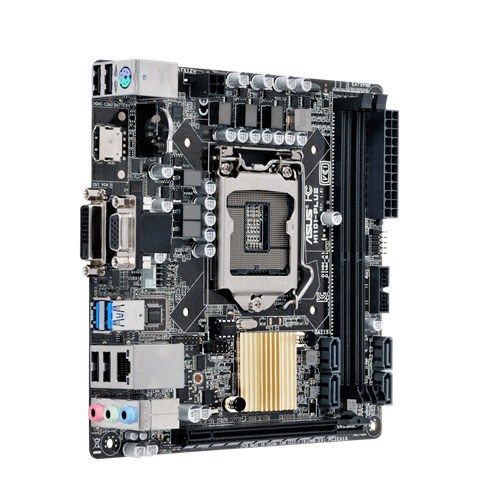 ASUS H110I-Plus&comma; mini ITX LGA 1151 &lpar;H4&rpar; Mainboard&comma; 2x DDR4&comma; max&period; 32 GB&comma; 1x HDMI
