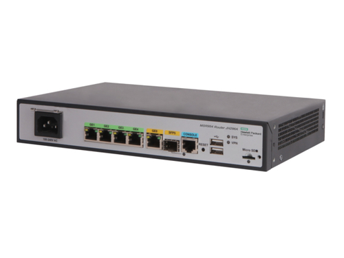 HPE MSR954 1GbE SFP 2GbE-WAN 4GbE-LAN CWv7