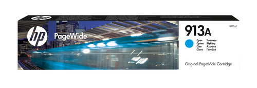 HP 913A Cyan Original PageWide Cartridge, cyan HP 913A Cyan Original PageWide Cartridge, cyan