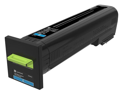Lexmark 72K20C0, original, cyan, Toner Lexmark 72K20C0, original, cyan, Toner