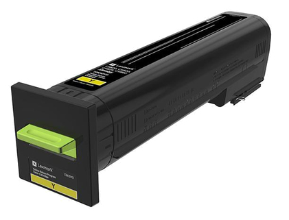 Lexmark 72K20Y0, original, gelb, Toner Lexmark 72K20Y0, original, gelb, Toner
