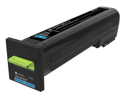 Lexmark 72K2XC0, original, cyan, Toner Lexmark 72K2XC0, original, cyan, Toner
