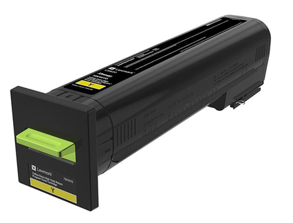 Lexmark 72K2XY0, original, gelb, Toner Lexmark 72K2XY0, original, gelb, Toner
