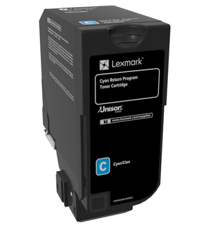Lexmark 74C20C0, original, cyan, Toner Lexmark 74C20C0, original, cyan, Toner
