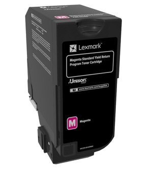 Lexmark 74C2SM0&comma; original&comma; magenta&comma; Toner