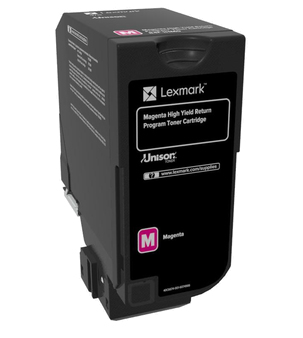 Lexmark 84C2HM0, original, magenta, Toner Lexmark 84C2HM0, original, magenta, Toner