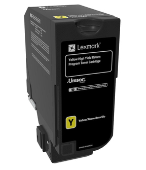 Lexmark 84C2HY0, original, gelb, Toner Lexmark 84C2HY0, original, gelb, Toner